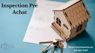 Inspection Pré Achat