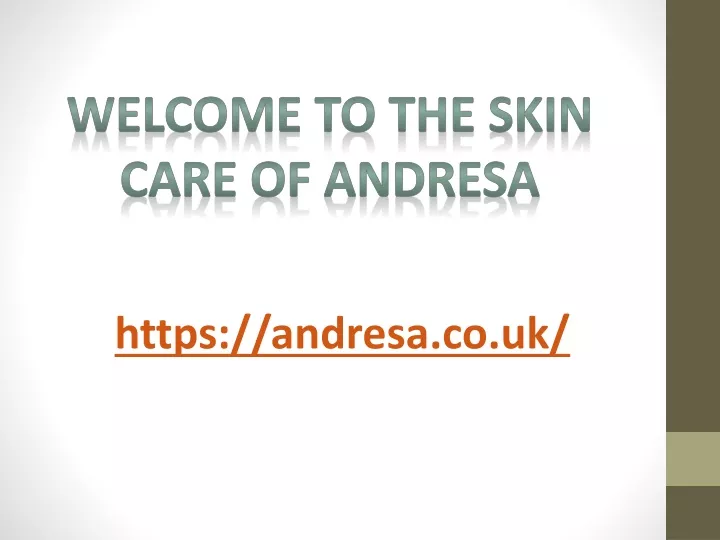 https andresa co uk