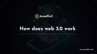 How does web 3.0 work