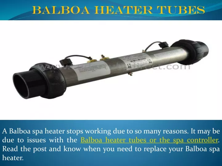 balboa heater tubes