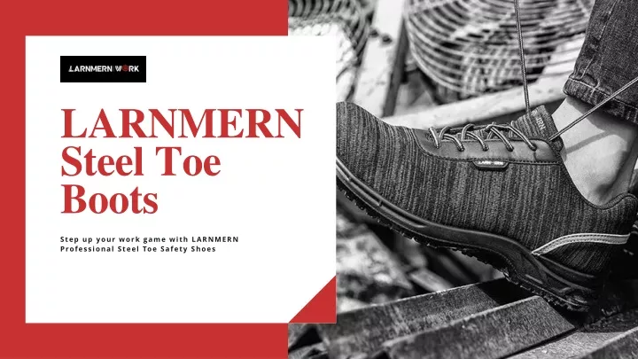 larnmern steel toe boots
