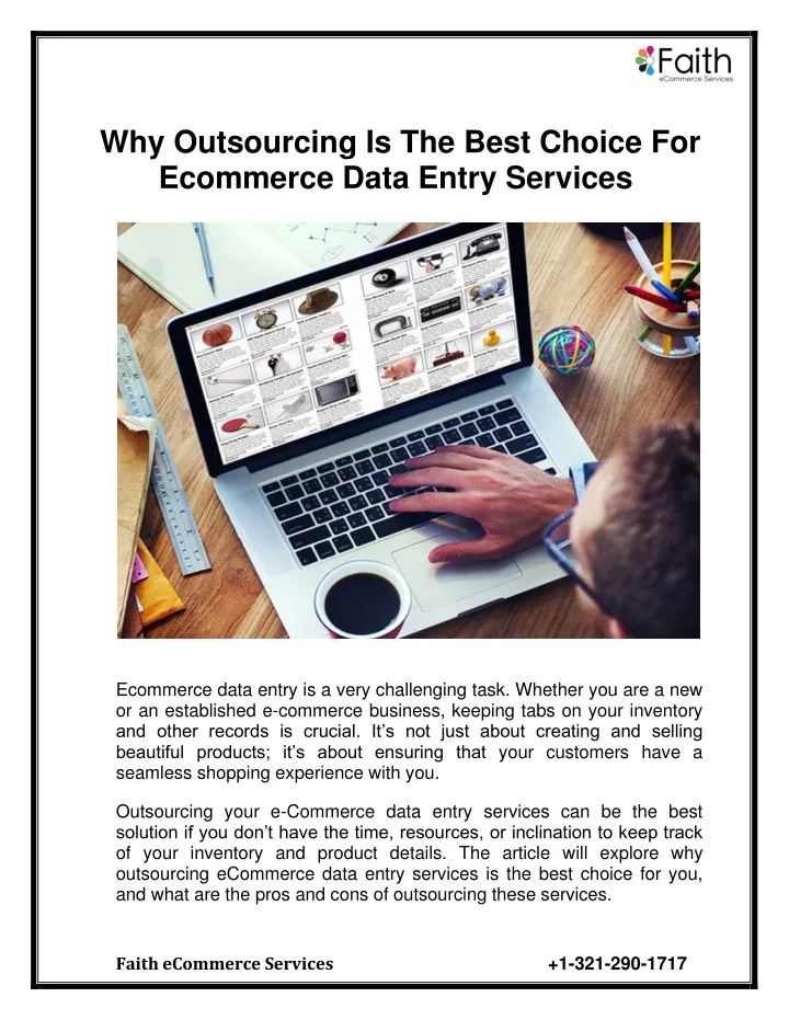 why outsourcing is the best choice for ecommerce