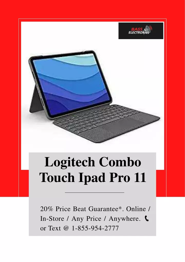logitech combo touch ipad pro 11
