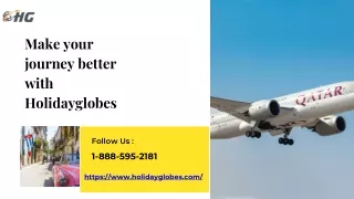 1-888-595-2181 Qatar Airways Manage Booking by HolidayGlobes