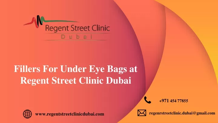 fillers for under eye bags at regent street