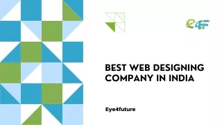 best web designing company in india