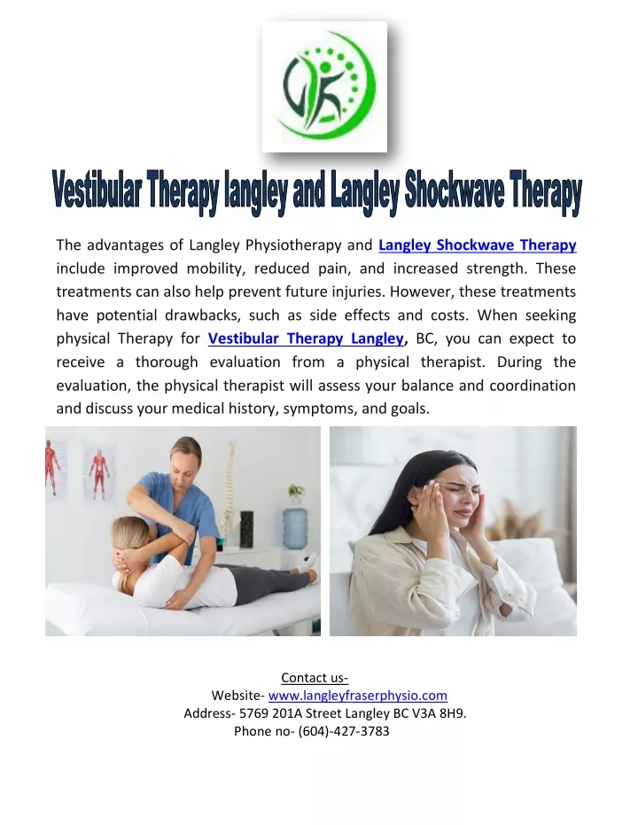 the advantages of langley physiotherapy