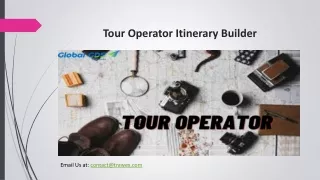 Tour Operator Itinerary Builder