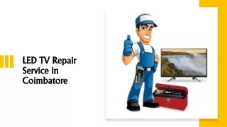 LED TV Repair Service in Coimbatore