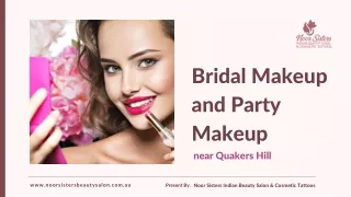 Bridal Makeup or Party Makeup near Quakers Hill