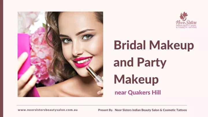 bridal makeup and party makeup near quakers hill