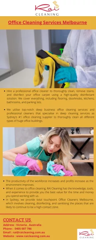 PPT - Best Office Cleaning Services Melbourne PowerPoint Presentation ...
