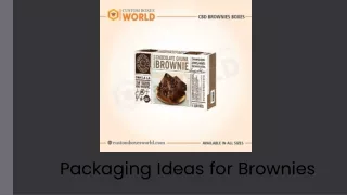 packaging ideas for your brownies