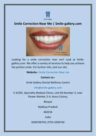 smile correction near me smile gallery com