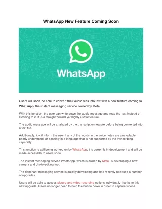 Whatsapp new Feature (2)