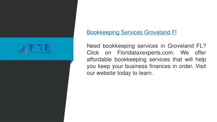 bookkeeping services groveland fl need