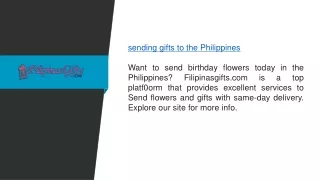 Sending Gifts to the Philippines  Filipinasgifts.com