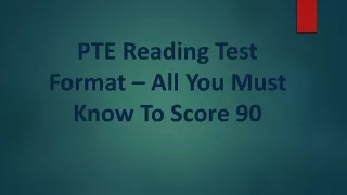 pte reading test format all you must know to score 90