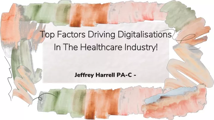 top factors driving digitalisations