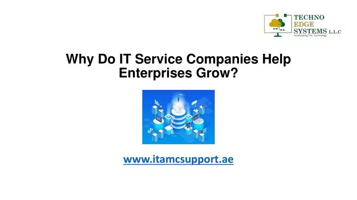 why do it service companies help enterprises grow