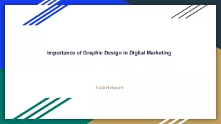 Importance of Graphic Design in Digital Marketing