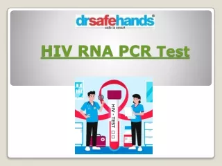 HIV RNA PCR Test