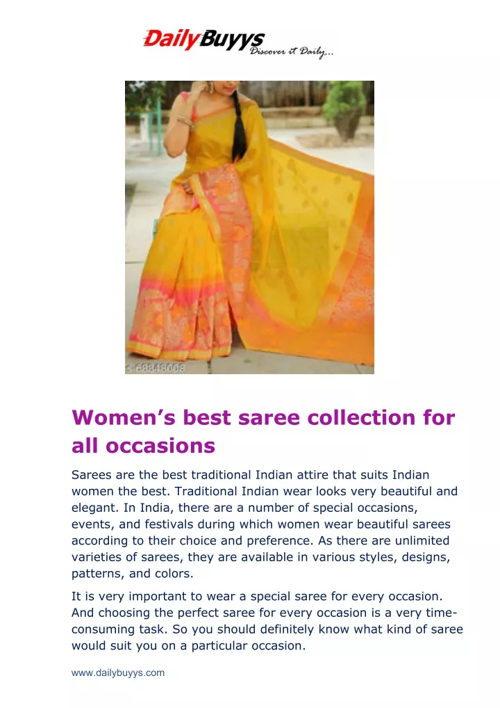 women s best saree collection for all occasions