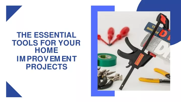 the essential tools for your home