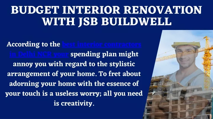 budget interior renovation with jsb buildwell