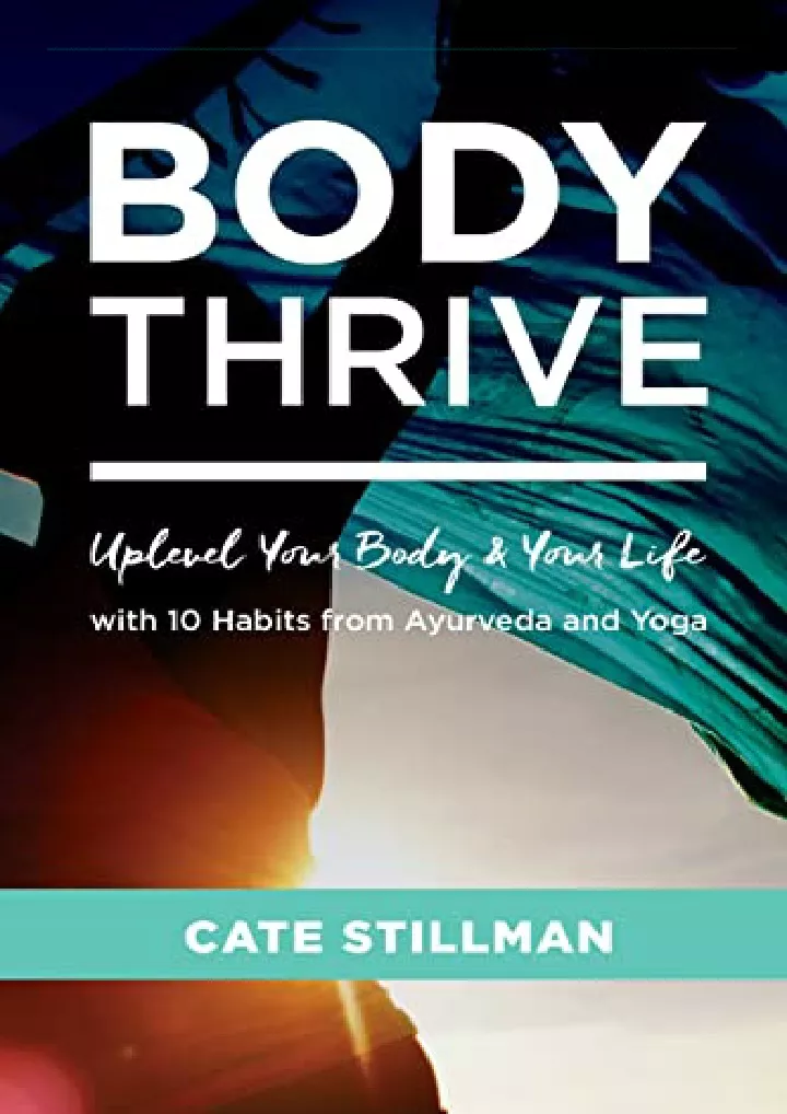 body thrive uplevel your body and your life with