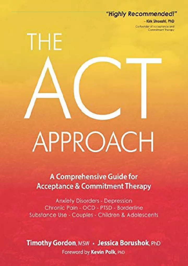 the act approach a comprehensive guide