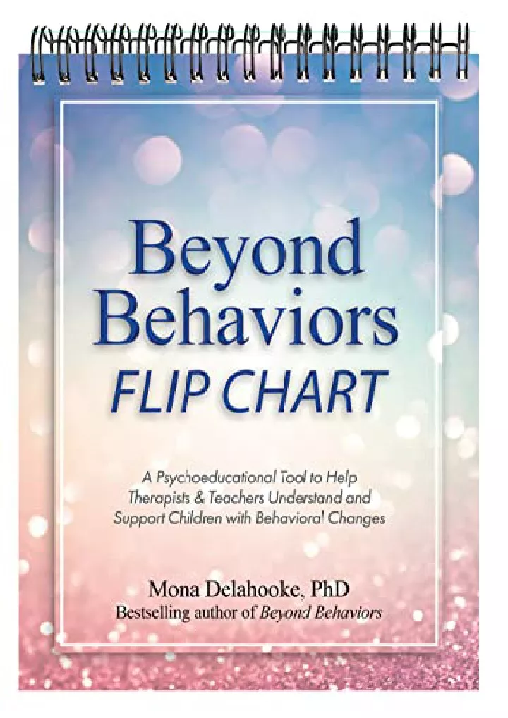 beyond behaviors flip chart a psychoeducational