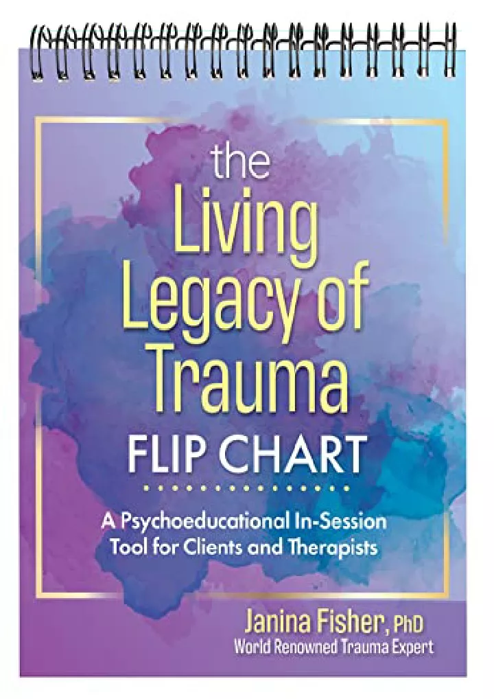 the living legacy of trauma flip chart