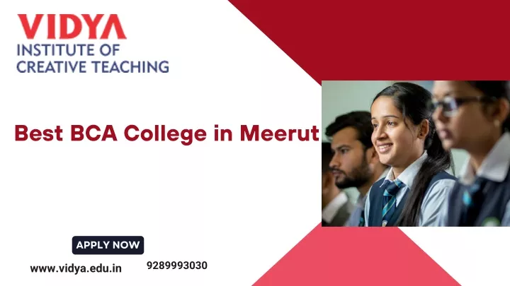 best bca college in meerut