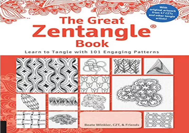 PPT - PDF The Great Zentangle Book: Learn To Tangle With 101 Favorite ...