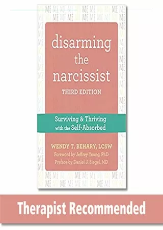 free read (pdf) Disarming the Narcissist: Surviving and Thriving with the Self-A