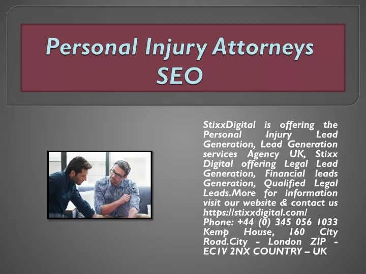 personal injury attorneys seo