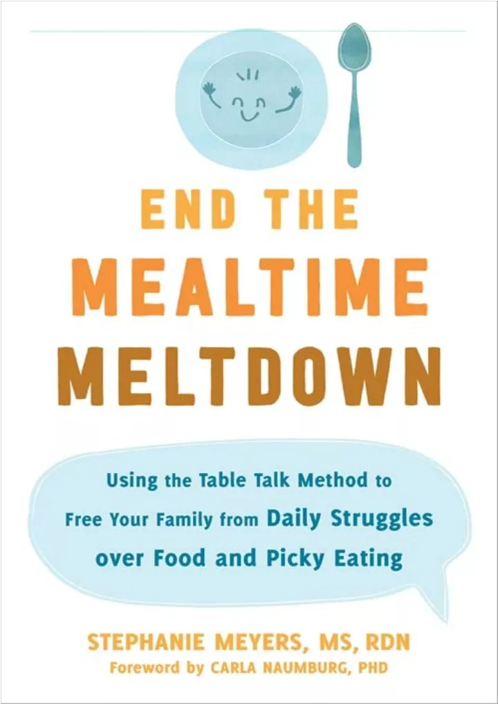 end the mealtime meltdown using the table talk