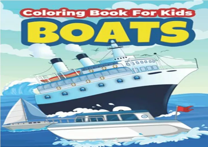 download pdf boats coloring book for kids