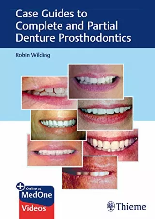 ^read online (pdf) Case Guides to Complete and Partial Denture Prosthodontics