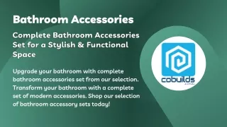 bathroom accessories