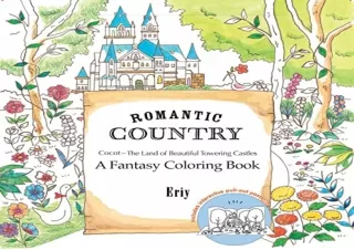 [READ PDF] Romantic Country: A Fantasy Coloring Book kindle