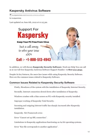 localgeekshelp.com-Kaspersky Antivirus Software