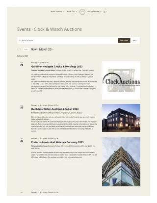 Luxury Watches Auction