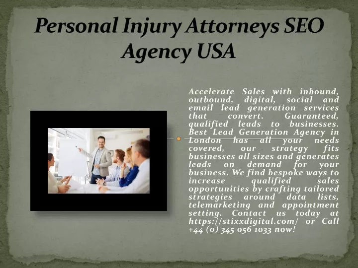 Ppt Personal Injury Attorneys Seo Agency Usa Powerpoint Presentation Id 11986059