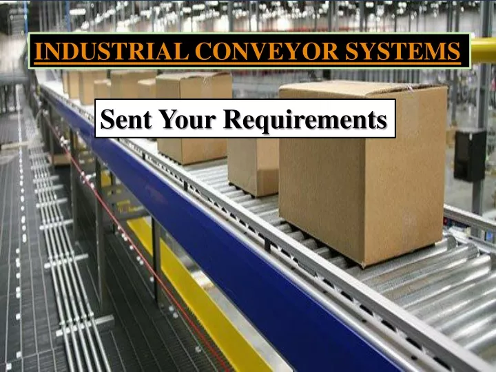 industrial conveyor systems