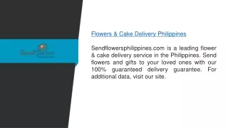 flowers cake delivery philippines