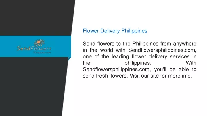 flower delivery philippines send flowers
