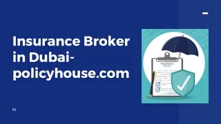 Insurance Broker in Dubai- policyhouse.com