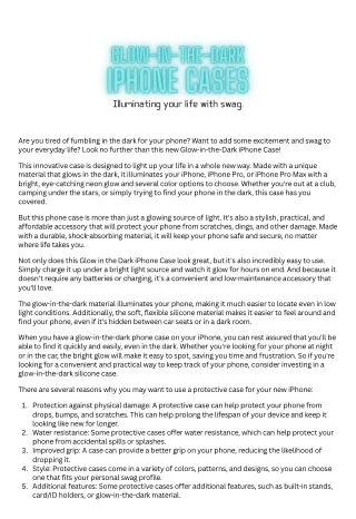 illuminating your life with swag
